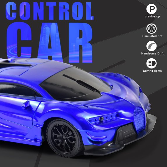 CEMIRK Remote Control Car Toys, Mini RC Car Model Vehicle Gift for Boys, Girls(blue)